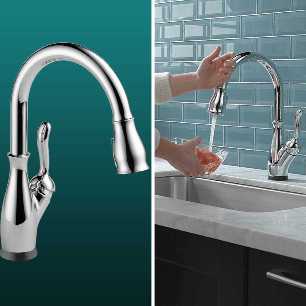 Best Touchless Kitchen Faucets For You   Delta Leland Final 