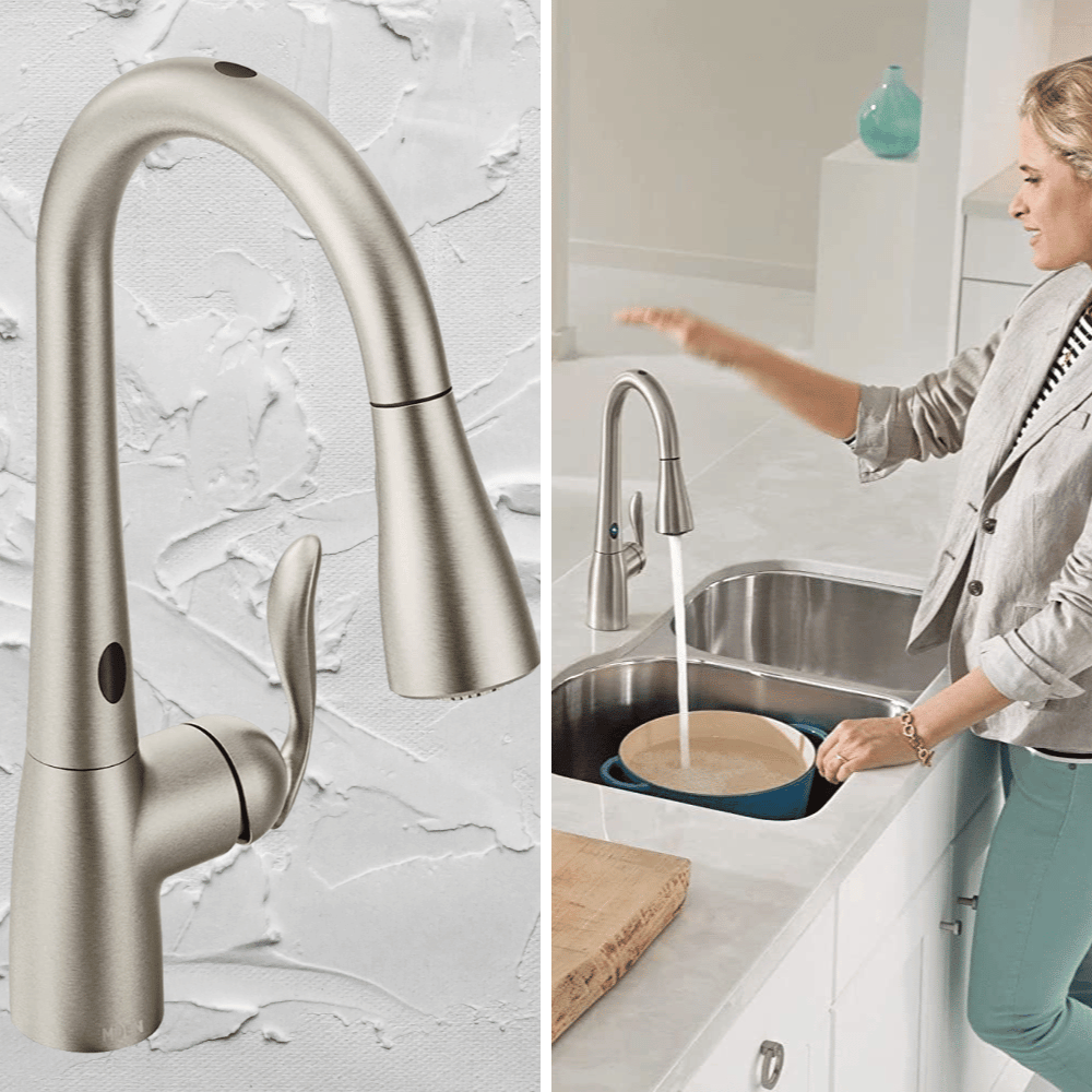 Best Touchless Kitchen Faucets For You   Moen Arbor Final Image 